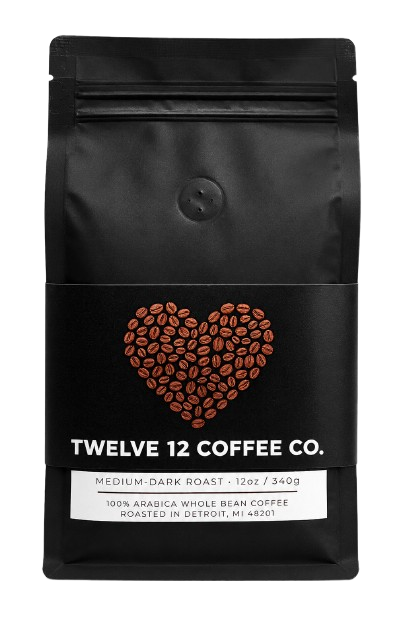 100% Arabica Whole Bean Coffee - Medium to Dark Roast