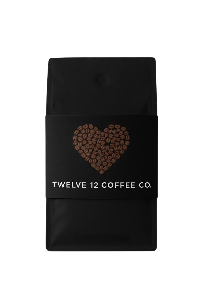 Twelve 12 Organic Uganda Whole Beans - Medium to Dark Roast